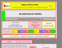 Tablet Screenshot of jornalvirtualnorte.com.br